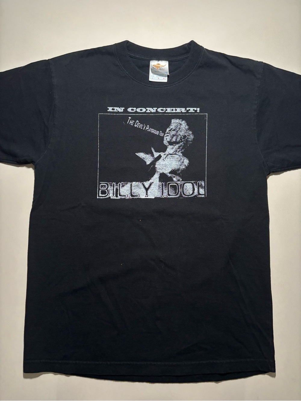 Vintage billy idol the devils playground tour rock concert shirt 2005 rare print